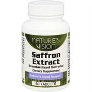 Natures Vision Saffron, 60 Ct