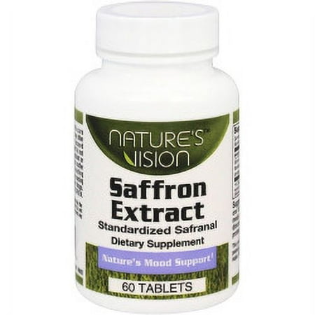 Natures Vision Saffron, 60 Ct