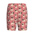 thumbnail image 7 of Daiia Cute French Bulldog Mens Woven Stretch Pajama Short,Short Pajama Pants-X-Large, 7 of 7