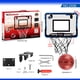 thumbnail image 2 of Juego de aro de baloncesto, aro de baloncesto, juguete deportivo, puerta, aros de baloncesto con 1 pelota, 2 of 9