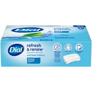 Dial Antibacterial Bar Soap, Refresh & Renew Spring Water Deodorant Bar, 4 oz (12 Bars)
