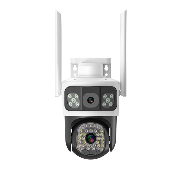 Xihbxyly En Oferta o Liquidación Cámara Wifi Ptz para Exteriores, Visión Nocturna, Detección Humana, 4 Mp, Protección de Seguridad, Cctv, Cámara Ip de Vigilancia