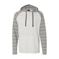 thumbnail image 2 of Burnside Unisex Yarn-Dyed Raglan Hooded Pullover, 2 of 3