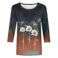 thumbnail image 5 of Summer Blouses For Sexy Women 2025 Corset Tops For Women Plus Size With Straps Long Sleeve Shirts For Women Graphic Cats Women Blouses Dressy Casual V Neck Plain T Shirts For Women Bulk, 5 of 5