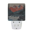 thumbnail image 5 of Yayeee LED Plug in Night Light for The Home with Auto Dusk to Dawn Light Sensors, 2 Pack, Mountains at Dawn, 5 of 6