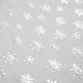 thumbnail image 5 of Holiday Time 50"x60" Snowflake White Plush Throw, All Ages, 5 of 5