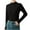 Black, variant on hotojiny Women's Mock Neck Undershirt Soft Comfy Long Sleeve Pullover Tops Casual Fitted Stretch Base Layer Underwear Tee
