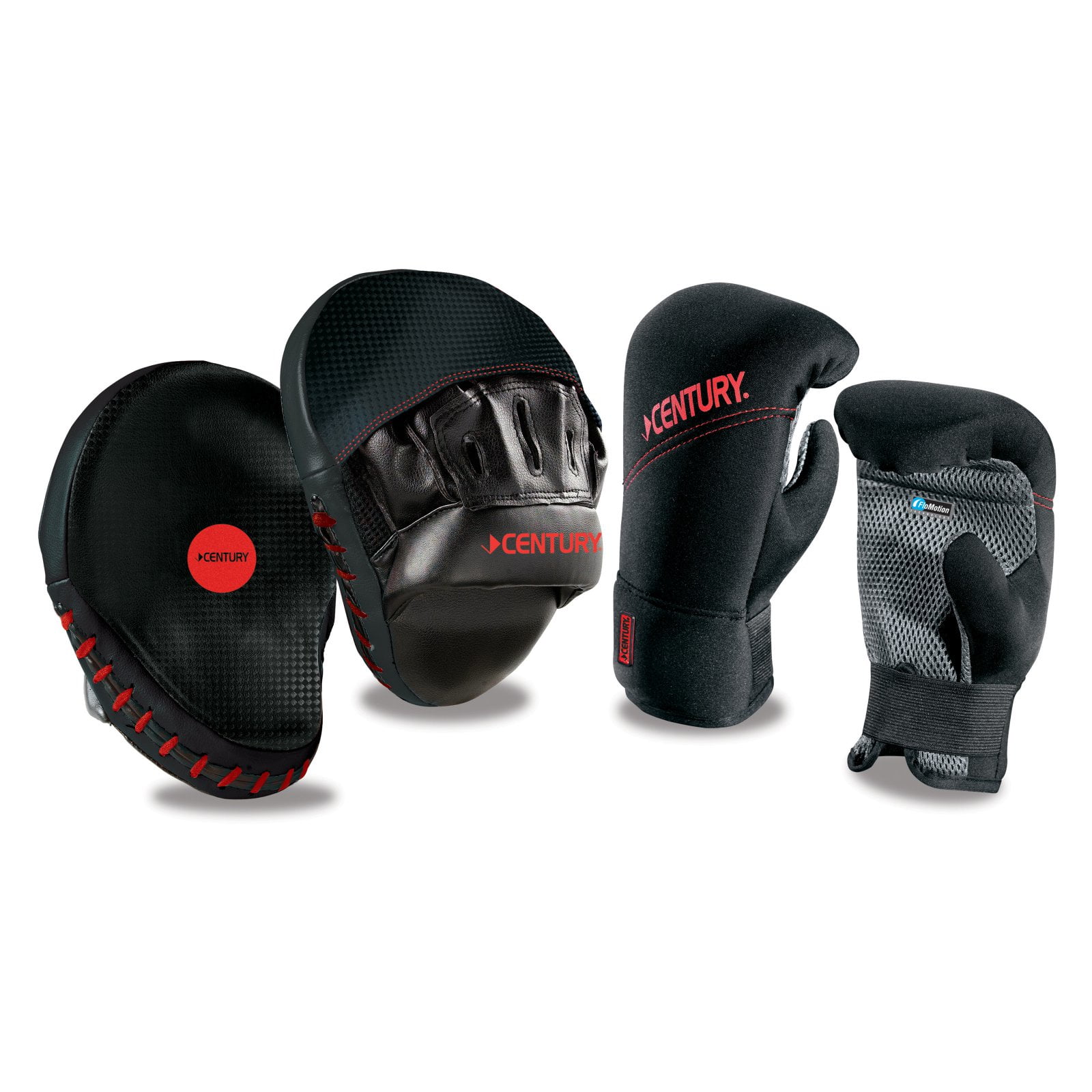 ideal for boxing or martial arts! White Century Partner Training Combo Gloves 