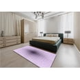 thumbnail image 5 of Ahgly Company Machine Washable Indoor Rectangle Transitional Rich Lilac Purple Area Rugs, 8' x 10', 5 of 7