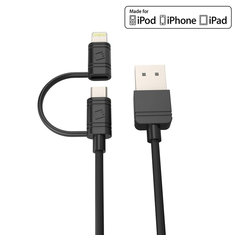 ⚡ Cellet 2-in-1 Charging Data Sync Cable – Micro USB