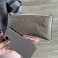 thumbnail image 4 of Long Wallet Women 2025 New Fashion Silvery Coin Purse Top Layer Cowhide Genuine Genuine Leather Phone Bag Simple Large Niche, 4 of 7