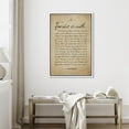thumbnail image 3 of IDEA4WALL Framed Canvas Print Inspirational and Thought-Provoking Message Illustrations Wall Art Romantic Relax/Calm Artwork for Living Room, Bedroom, Office - 16"x24" WHITE, 3 of 5
