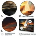 thumbnail image 3 of Designart "Sunset Eruption Of Volcano II" Geyser Canvas Art Print, 3 of 7