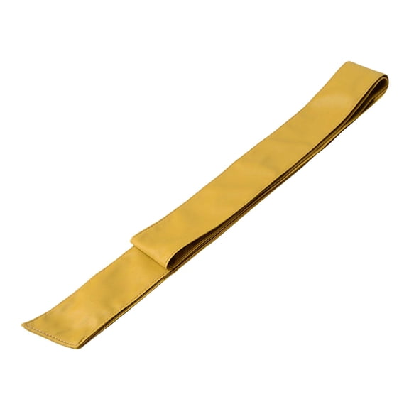 Milageto Women Overcoat Waist Belt Casual Trendy Coat Belt for Dress Overcoat Sweater yellow