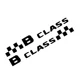 thumbnail image 3 of 2 pegatinas para el pilar ABC del lateral del coche para Mercedes Benz W124 W203 W204 ABCES CLA CLS SL SLC SLK Accesorios de ajuste automático, 3 of 5