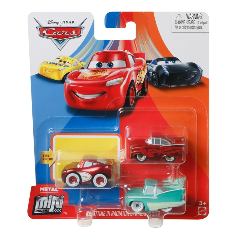 Disney cars hotsell mini racers red