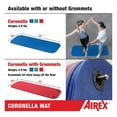 thumbnail image 5 of Airex Coronella Closed Cell Foam Fitness Mat With Grommets for Yoga & More, Blue, 5 of 6