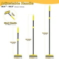 thumbnail image 7 of NEWE Window Squeegee with Extension Pole 54.5 inches, Short Handle Included, Yellow, 7 of 7
