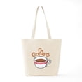 thumbnail image 6 of CafePress - HOT COFFEE Tote Bag - Unisex Canvas Tote Bag, Beige, 1-Piece, 6 of 7