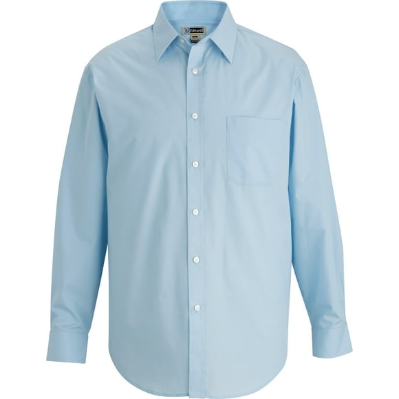 EDWARDS MENS ESSENTIAL BROADCLOTH SHIRT LONG SLEEVE