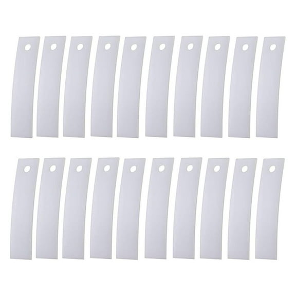 Dryer Drum Bearing Slide Glide Kit - WE1M333 Replacement Parts 20-Pack Compatible with GE, Whirlpool, and More Dryers - Replaces WE1M481, 2677745, WE1M504