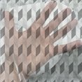 thumbnail image 3 of Geometric Tulle Curtains with Rod Pocket, Zig Zag Herrigbone Pattern Vertical Diagonal Short Stripes Chevron Simplistic, Sheer Drape for Wedding Party 2 Panels, 7 Sizes, Black White, by Ambesonne, 3 of 3