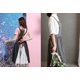 thumbnail image 2 of Women Girls Vintage Apron Gardening Works Cross Back Pinafore Dress, 2 of 4