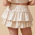 thumbnail image 5 of Ladies 2024 Fashion Pure Color Bag Sexy Cake Skirt Girls Dress Skirt Girls Ballet Skirt Floor Length Skirt Maternity Skirt over The Belly Table Skirt for Birthday Party Leopard Skirt Girls Long Skirt, 5 of 5
