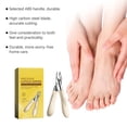 thumbnail image 6 of Precision Cuticle Nail Clipper for Hangnails, Stainless Steel Manicure Scissors, Professional Cuticle Trimming Tool – 1 Piece, 6 of 7