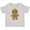 AC-Heather Grey, variant on Inktastic Gingerbread Christmas Boys or Girls Baby T-Shirt
