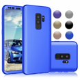 thumbnail image 1 of for Galaxy S10 / S10+ / S10e / S9 / S9+ / S8 / S8+ / S7 / S7 Edge / Note 9 / J4 / J6 Ultra Thin Premium Dual Layer Plastic Hard Case with Screen Protector Skin, 1 of 4