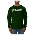 thumbnail image 2 of Wild Bobby State of New Jersey College Style Men Long Sleeve Shirt, 2 of 6