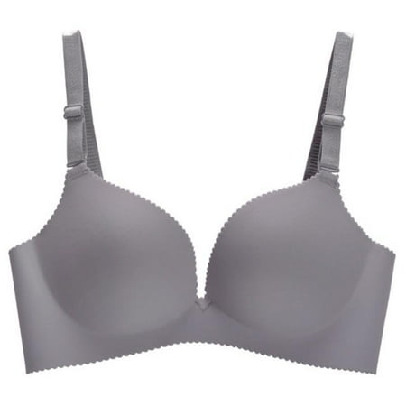 

Womens Deep U Breathable Comfort Push up Seamless Convertible Wire Free Bras