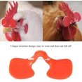 thumbnail image 5 of Jinsinto 1000 Pcs Chicken Goggles Glasses Peepers Pheasant Poultry Blinder Goggles Anti-Eye Peck Protector Farming Equipment Unique Structure Quality Plastic Tool, 5 of 5
