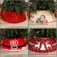 thumbnail image 4 of Christmas Tree Collar, Sequin Christmas Tree Base Covers,Foldable Round Xmas Tree for Artificial Trees,White Christmas Tree Basket for Holiday Decorations Home Decor Red, 4 of 6