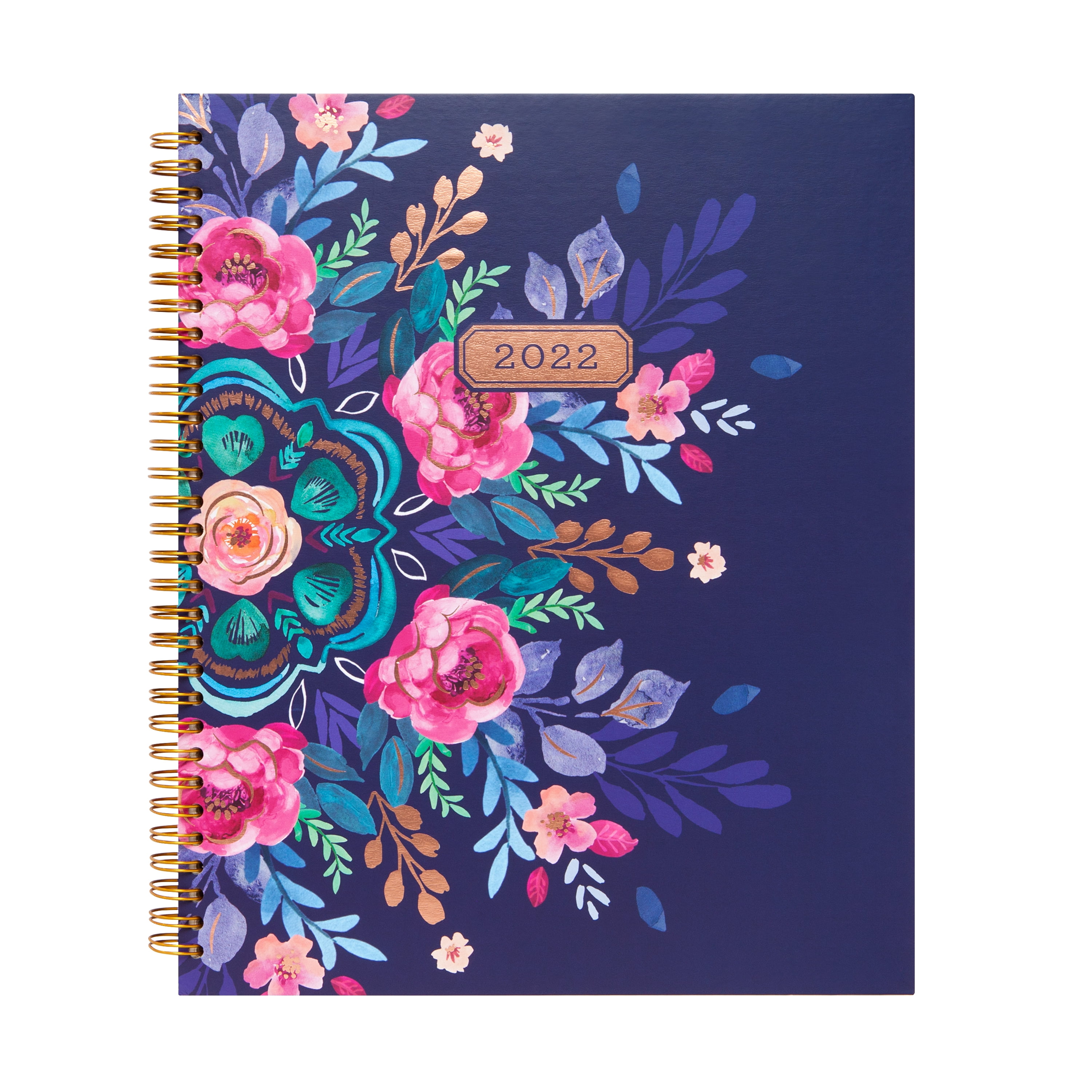 Mintgreen Large Hardcover Planner, Boho