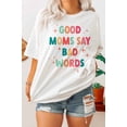 thumbnail image 4 of GOOD MOM BAD WORDS T-SHIRT PLUS SIZE, 4 of 7