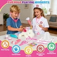 thumbnail image 4 of Kit Doctor Alritz Unicorn para niñas con estetoscopio y disfraz, 4 of 8