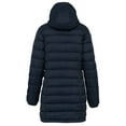thumbnail image 2 of Kariban Womens Lightweight Long Padded Parka Jacket, 2 of 3