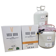 Vega Bond V600 Fast Rise Closed Cell Spray Foam Insulation Kit. 2 Part Foam Sealant 600BF