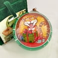 thumbnail image 4 of Golden Kitten Green - Inside Painted Glass Ornament with Premium Gift Box Handmade for Home and Office Perfect for Halloween, Thanksgiving, Christmas, Holidays, 4 of 7