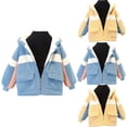 thumbnail image 6 of SDNall Boys and Girls Jacket Children'S Winter Fleece Cotton Jacket (,Yellow), 6 of 6