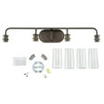 thumbnail image 3 of 45460OZ Kichler Lighting Braelyn - 4 Light Bath Vanity Approved for Damp Locations - with Vintage Industrial inspirations - 10.25 inches tall by 34.25, 3 of 4