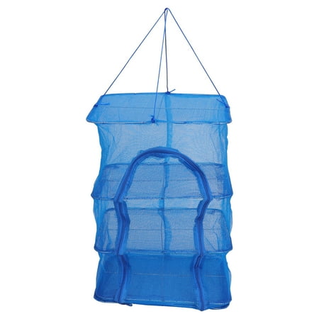 

BESTONZON 1pc Folding Drying Net Multi-Function Drying Vegetable Fish Hanging Mesh