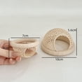 thumbnail image 2 of JASGARDE Fish Rest Area, 2.76 x 1.57 Inch Betta Rest Fish Tank Ornament Large  Aquarium Cave for Small Fish Tank, Betta Habitat, Shrimp Hideout, Aquatic Decor Large, Green, 2 of 2