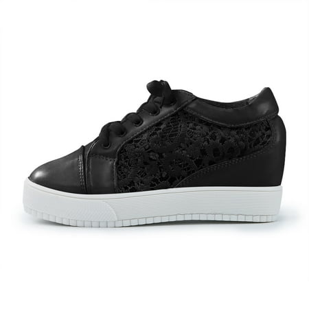 

Gubotare Womens Running Shoes Sport Women s Loving Life Memory Foam Fashion Sneaker Black 7