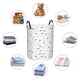 thumbnail image 4 of Fotbe Airplane Cesto de Ropa con Asas, Cesto Impermeable de Gran Capacidad, Bolsa de Lavado para Dormitorio, Cesto de Ropa con Ruedas y Asas-Small, 4 of 6