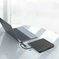 thumbnail image 1 of USB 3.0/USB 3.0 + Type-C SATA a USB CD ROM ODD Case Box 9.5mm/12.7mm para computadora portátil, 1 of 9