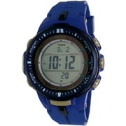 Casio Men's Pro Trek PRW3000-2B Blue Rubber Quartz Sport Watch