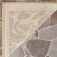 thumbnail image 5 of Safavieh Courtyard Steve Oriental Indoor/Outdoor Area Rug, Brown/Natural, 5'3" x 7'7", 5 of 9